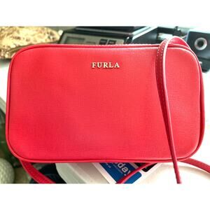 Furla Shoulder Handbag. Red. NWOT
